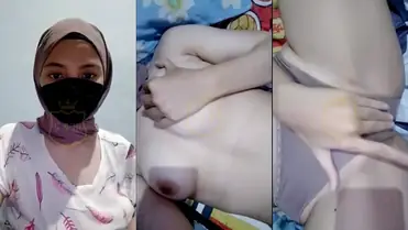 Bokep Jilbab Ukhti ABG Ria Remas Susu Gede Viral poster