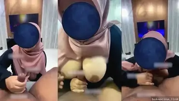 Yusrawati Binor Hijab Toge Sepong Puas Kontol Gede poster